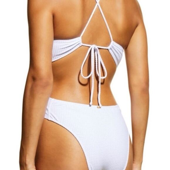 PQ Swim Sail White Vale One Piece Swimsuit Sz S NWT - Picture 10 of 12